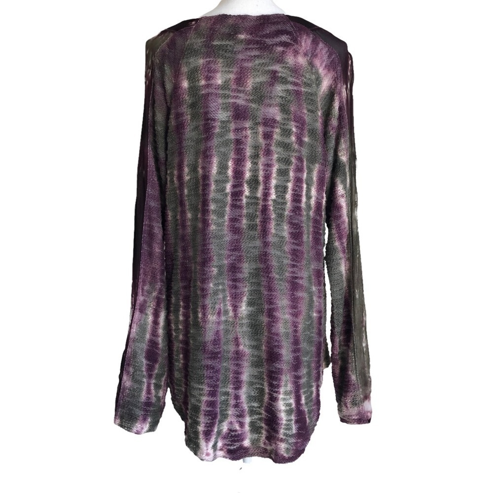 XCVI Tunic Purple Gray Tunic Medium - Picture 6 of 10